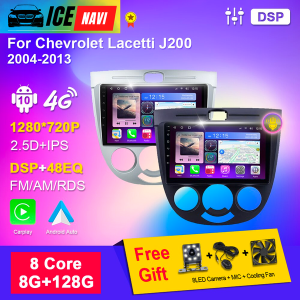 ICENAVI DSP Stereo Video GPS Navigation Autoradio 2din For Chevrolet Lacetti J200 2004-2013