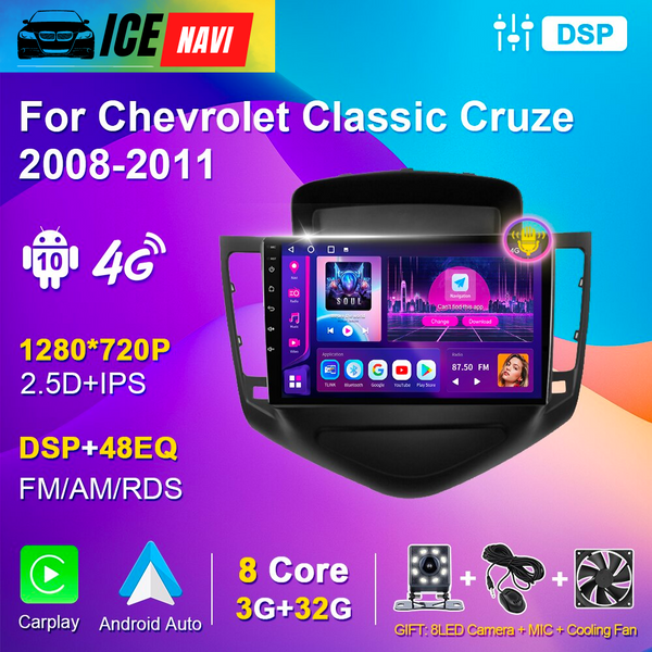 ICENAVI Multimedia Video Autoradio 2 Din For Chevrolet Classic Cruze 2008-2011