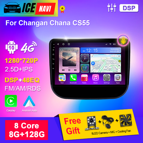 ICENAVI Car Radio Navigation Multimedia Player for Changan Chana CS55