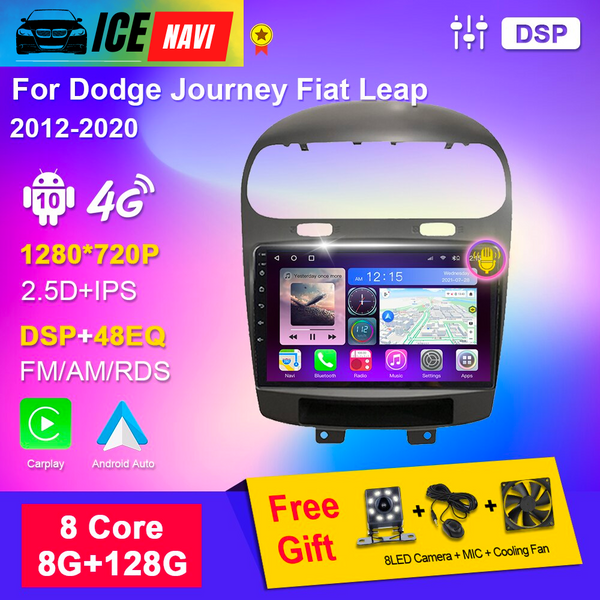 ICENAVI IPS Multimedia Android 10 For Dodge Journey Fiat Leap 2012-2020