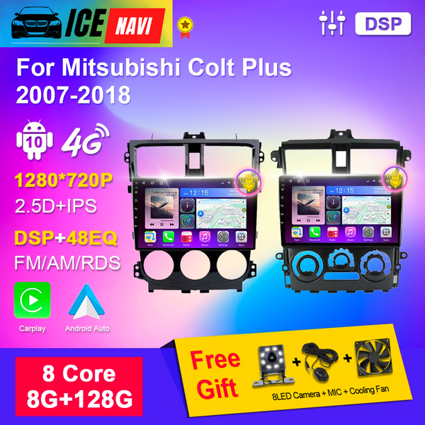 ICENAVI Multimedia Android 10 for Mitsubishi Colt Plus 2007-2018