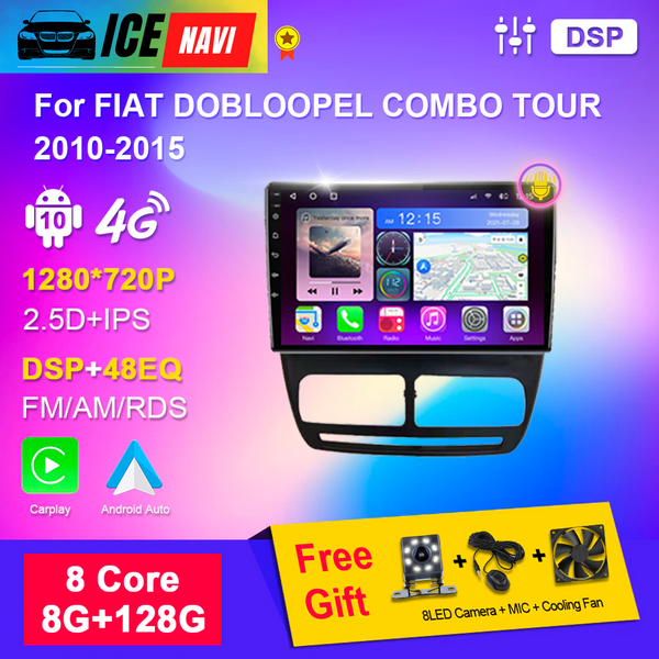 ICENAVI Android Autoradio for FIAT DOBLO/OPEL COMBO TOUR 2010-2015