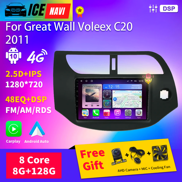 ICENAVI Android Multimedia Auto Stereo Car Radio For Great Wall Voleex C20 2011