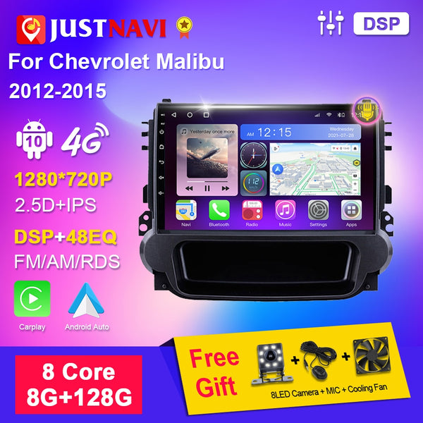 ICENAVI Multimedia Player Navigation GPS Android Car Radio For Chevrolet Malibu 2012-2015